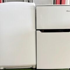 福岡市配送設置無料　冷蔵庫、洗濯機セット　ハイセンス 福岡市配送設置無料 冷蔵庫、洗濯機セット ハイセンス