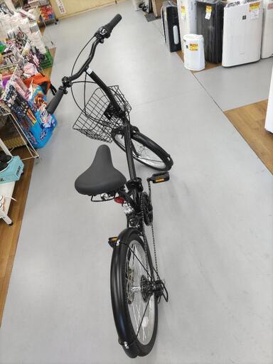 J012 折りたたみ自転車 EVER BLUE 6段変速 20インチ