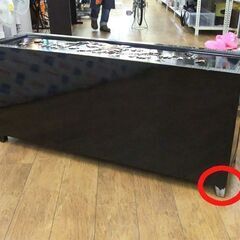 螺鈿黒漆 アンティーク 花鳥図 彫刻 レトロ 飾り棚 サイドボード キャビネット 札幌市 厚別区