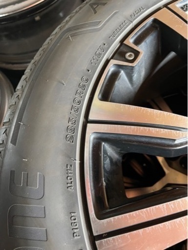 pcd150 5穴 20インチ ランクル タンドラ ブリヂストンバリ目 pcd150 5穴 20インチ ランクル タンドラ ブリヂストンバリ目
