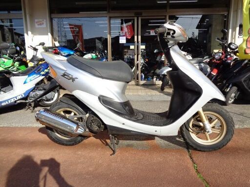 NO.4266 ライブディオZX (DIO) 2サイクル シャッターキー付き後期モデル ハネ付き ディスクブレーキ キャストホイール シルバー ☆彡 - 川口市
