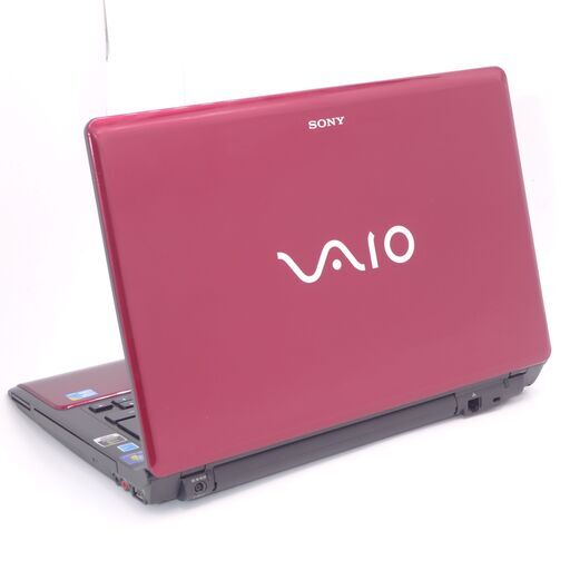 良品 高速SSD 赤 ノートパソコン SONY VPCCW28FJ 14型 Core i3 4GB 