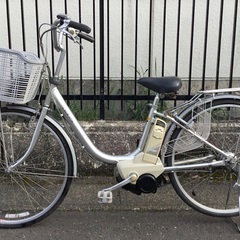 ＜整備・美品＞ヤマハ・電動アシスト自転車 PAS・3段変速 26インチ Ｘ-211・ニッケル水素バッテリー・洗車済