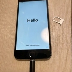 値下げ！iPhone 6 Space Gray 64 GB au