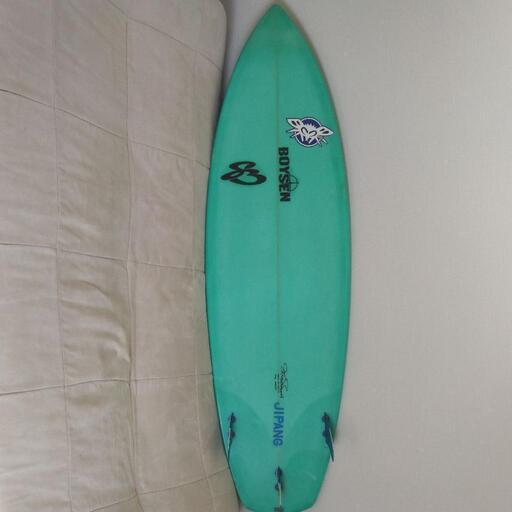 BOYSENサーフボードフィン付き スティーブボイセンサーフボード6.1
