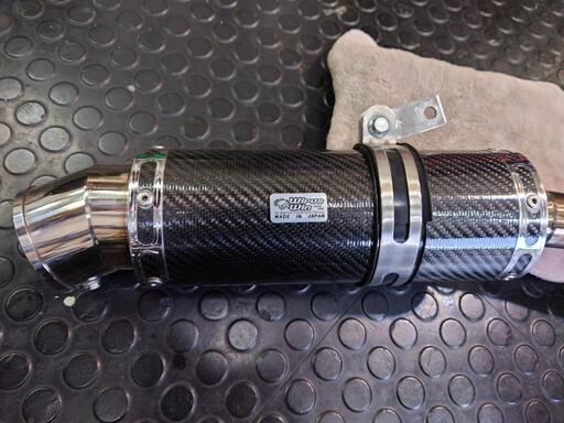 DトラッカーX、KLX250 FI用 ウイルズウィンスリップオンマフラー