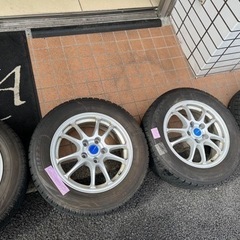 アルミタイヤ付き4本セット