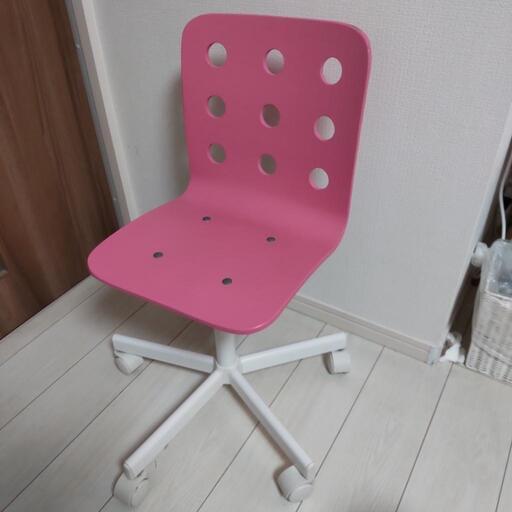 イケア 子供用イス ピンク まなこう 武蔵境の椅子 チェア の中古あげます 譲ります ジモティーで不用品の処分
