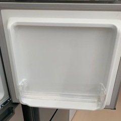 【良品】エスキュービズム 2ドア冷凍冷蔵庫138L 2017年製 保証2ヶ月