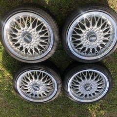 日産純正 BBSホイール 4穴加工