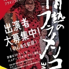 出演者募集‼️京都で毎月開催！フラメンコLive！経験不問。