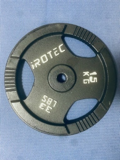アイロテック アイアンプレート15kg×2、20kg×2の画像