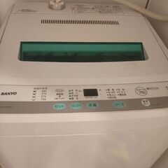 洗濯機　2011年式　SANYO