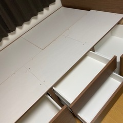 値下げ交渉可】ベッド セミダブルベッド ニトリ