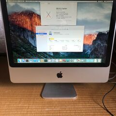 「iMac 20インチ MB323J/A」MacOS(El Ca...