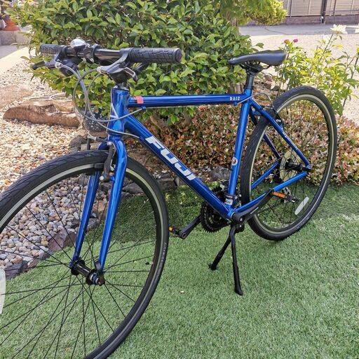 FUJI RAIZ クロスバイク 完成品 自転車 本体 愛知県 青 フジ ライズ