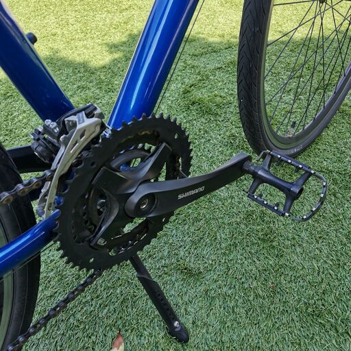 FUJI RAIZ クロスバイク 完成品 自転車 本体 愛知県 青 フジ ライズ