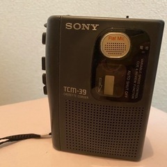 SONY 録音機能付き　カセットレコーダー