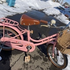 値下げしました✳️16インチ 補助輪付き 自転車 ピンク
