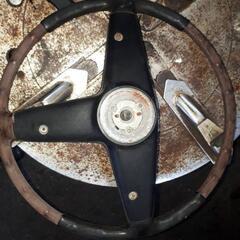 ケンメリ　純正ウッドステアリング