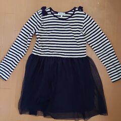 【値下げ】150cm子供服 シフォンワンピース