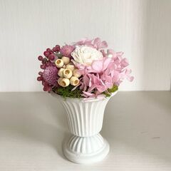 【ワークショップ】紫陽花のプリザーブドフラワー