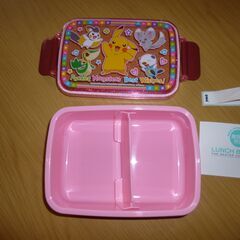 ☆新品☆ポケモンお弁当セット　ピンク色