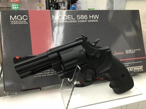 【現状販売】MGC MODEL 586 HW 3インチ モデルガン