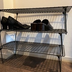 IKEA 靴置き　収納ラック　