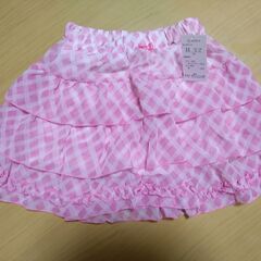 🌠新品🌠キュロット付スカート サイズ150ピンク