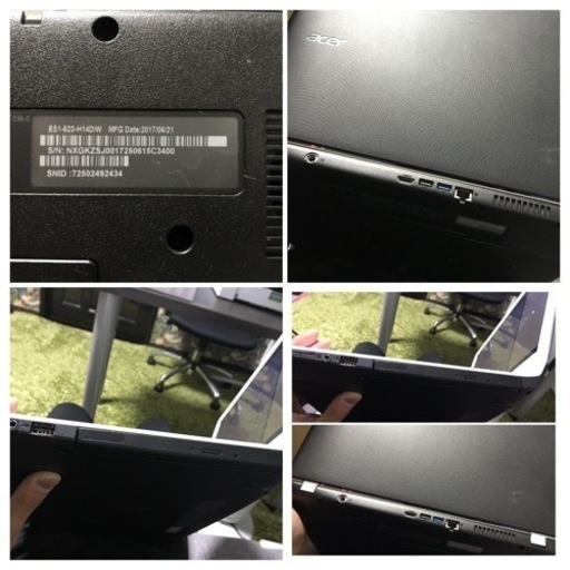 最終値下げ⭐︎Acer ノートパソコン Windows10  HDD500GB  ES1-523-H14D/W