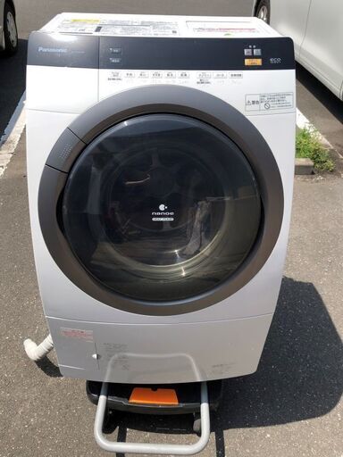 Panasonic ドラム式 洗濯乾燥機 NA VR5600R エコナビ 洗9L 乾6L 09年製