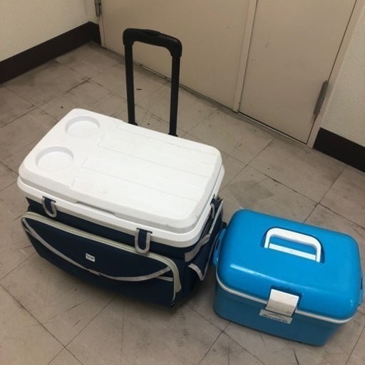 クーラーボックス２つまとめて移動に便利なキャスター付き じゅん 市川の家具の中古あげます 譲ります ジモティーで不用品の処分