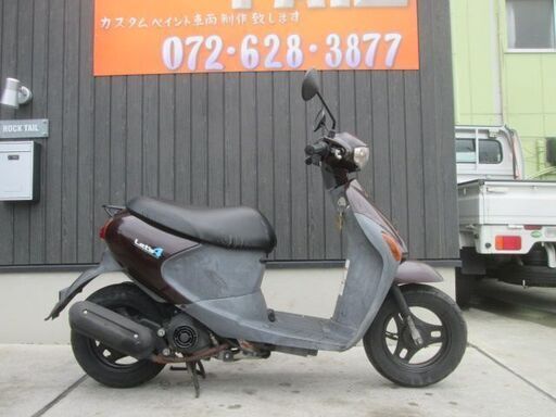 ★33000円　レッツ４　セル１　実働車★スズキ　原付　スクーター　４スト　レッツ　CA45A