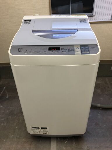Y　SHARP 洗濯機 ES-TX550-A　ドルフィンパル 穴なし槽 乾燥機能付き　2016年製