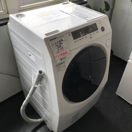 ドラム式洗濯機（10kg)左開き　2021年式