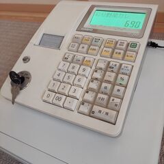 ☆良品☆ カシオ 電子レジスター TE-340-WE 購入金額30000円