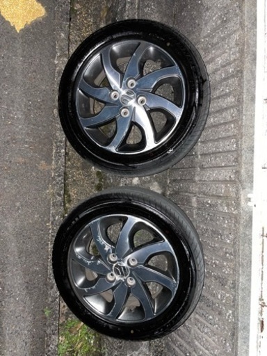 パレットsw 純正ホイール4.5j +45 最終値下げ