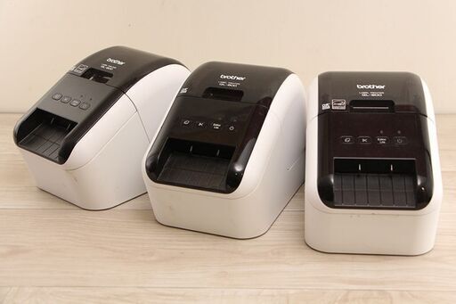 ジャンク brother ラベルプリンター LABEL PRINTER QL-800 3個まとめて (J1052wY)