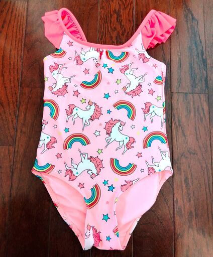 再値下げ H M女の子用水着 ユニコーン柄 ４ ６歳 Tocchi 岐阜のキッズ用品 子供用ファッション小物 の中古あげます 譲ります ジモティーで不用品の処分