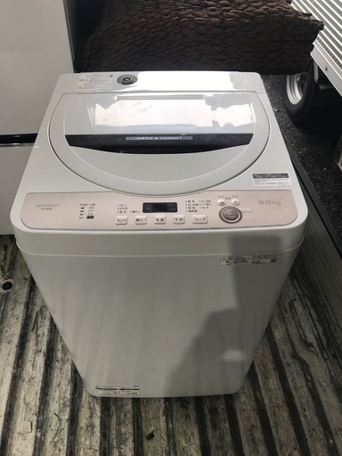 2020 Sharp 6.0Kg 無料配達