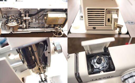 現状品 通電確認済 JANOME/ジャノメ ミシン トピアエース 802 収納台付