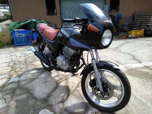 ホンダ CBX125F 希少旧車！！ エンジン始動しましたが部品取り車両として！！ 登録必要書類あります！！ けっこうキレイです！！