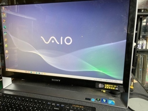 メンテ品】SONY 大画面24型 VAIO SSD240GB【美品、おしゃれ】 | www