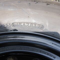 トヨタ　ハイエース　S-GL用純正　夏タイヤＲＤ－６１３　ホイール　４本セット