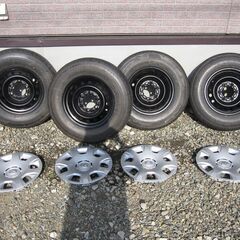 トヨタ　ハイエース　S-GL用純正　夏タイヤＲＤ－６１３　ホイール　４本セット