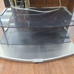 【リサイクルショップどりーむ天保山店】●2292●　シャープ　AQUOS　４２インチ液晶テレビ　2006年製　ガラステレビボード一体型　LC-42GX1W　リモコン付き