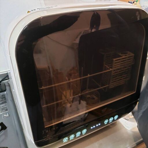 【置き型食洗機】2019年製　エスケイジャパン 工事不要 食器洗い乾燥機 Jaime SDW-J5L タンク式