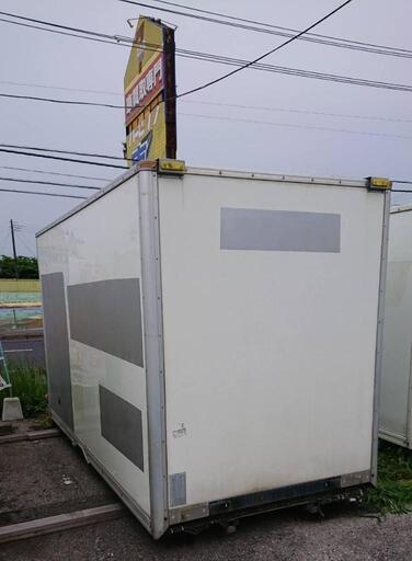 【香取市山之辺】No.Z-11 鍵付き コンテナ 長さ約347cm×幅167cm×高さ210cmくらい 香取市山之辺】No.Z-11 鍵付き コンテナ 長さ約347cm×幅167cm×高さ
