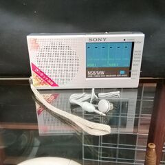 【値下】SONY 短波ラジオ（NSB／MW）ICR-4420